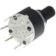 Conmutador Giratorio miniatura de Circuito Impreso SR16 1 circuito
