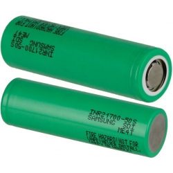 Baterías de Litio Samsung INR21700-50S 5000mAh, 35A