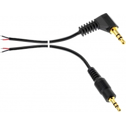 Conectores Jack 3.5 estero con Cable para Audio