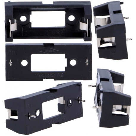 Portapilas baterías CR123