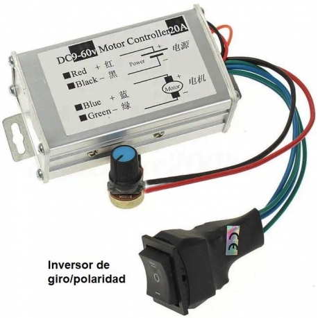 Controlador Led PWM y Motores 9-60v. 20A