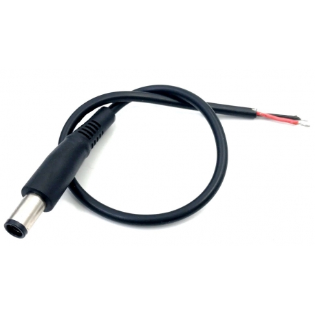 Conector Jack macho 7.4x5mm con Cable