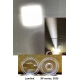 Reflector con Lente de 3º 21.78x17.60mm