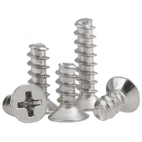 Tornillos Rosca chapa Din7505/Din7982 cabeza Cónica