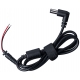 Conector Jack macho Acodado 7.4x5mm con Cable