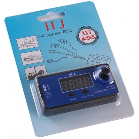 Tester Digital para Servo Motores