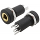 Conector Jack 3.5mm 4 pin Stereo Hembra Chasis