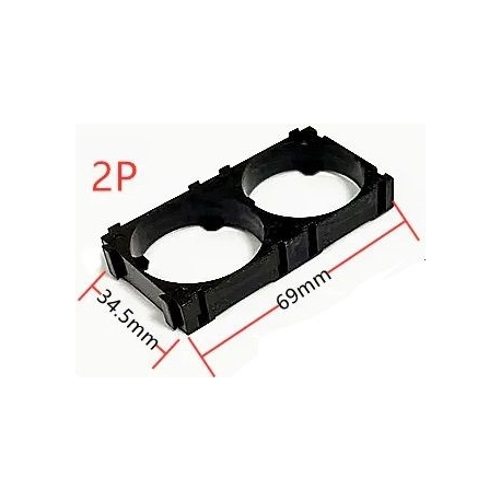 Porta-baterías 32140x2