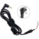 Conector Jack Acodado 5.5x1.7mm con Cable y pasacable