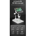 Microscopio con pantalla 4.3"