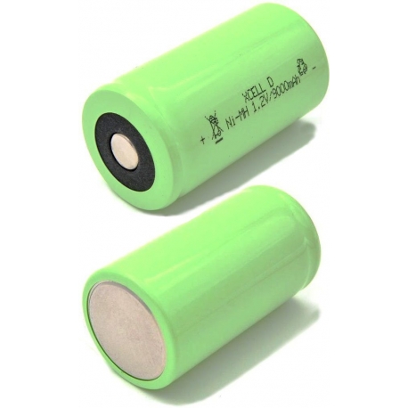 Batería de Niquel NI-MH-1.2v.9.000mAh
