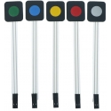 Teclado de membrana flexible de colores con conector Dupont