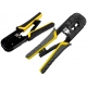 Alicates de Crimpado de Conectores Crimp R11, RJ12, J45