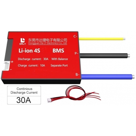 PCM 4S Daly para Baterías de Litio 30A.