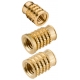 Insertos Roscados Latón Trumpet para Plástico y MDF