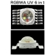 Led RGBWA+UV 12pin