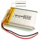 Celulas Li-Po Planas 3.7v 600mAh con PCM