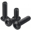 Tornillos Allen M3 Cabeza Amolada Acero Negro