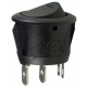Interruptor redondo (Rocker) con led Verde