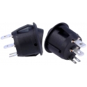 Pulsador (Rocker) led Independiente 12-14v, con retorno