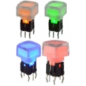 Pulsador 9.2x9.2mm con Led