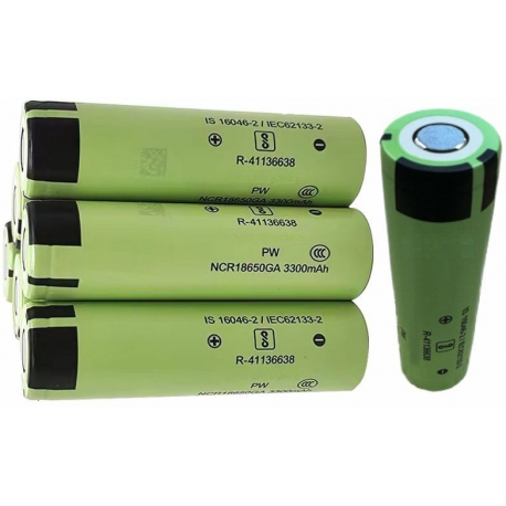 Baterias Litio Sanyo NCR18650-GA 3.7v. 3.300mAh