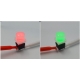 Pulsadores Tact Switch 10x10mm con Led Rojo+Verde