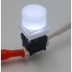 Pulsadores Tact Switch 10x10mm con Led Blanco