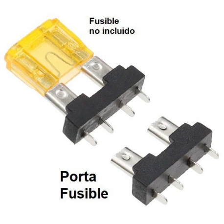 Porta Fusibles 2.8mm para ATC, 11mm