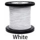 Cables Flexible Poliester de 36AWG, Blanco