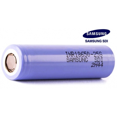 Batería Litio Samsung INR18650-25S 2500mAh - 25A