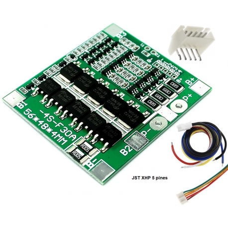 PCM para Baterías de Litio 14.8v 30A. 