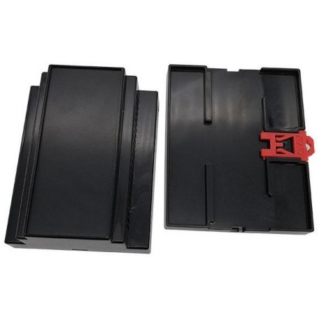 Caja para Carril Din 6 módulos 107x87x59mm