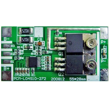 PCM 4S L03S10-272 14.4v para Baterías de Litio, 10A