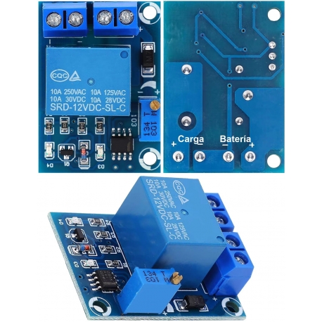 Interruptor de Bajo Voltaje para Baterías y Pack de Baterías 12v, 10A
