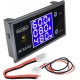Voltímetro-Amperímetro Multifunción de Panel Led 100v.10A.1000W