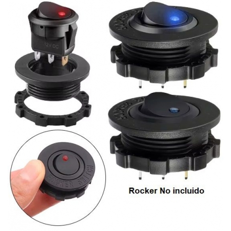 Soporte Base para (Rocker) de 20.2mm de diámetro