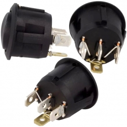 Interruptores (Rocker) 3 posiciones sin retorno con led