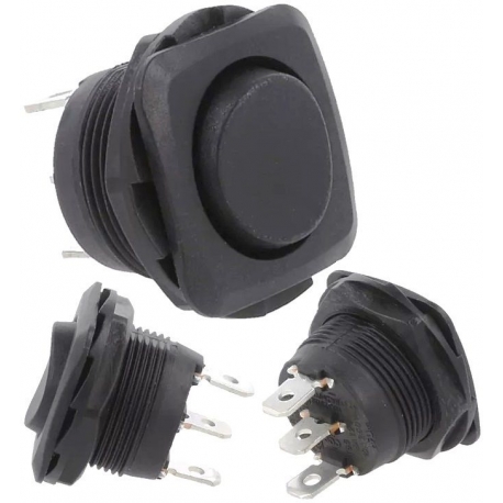 Conmutador Rocker 3 Posiciones sin Retorno RB1