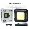 Foco-Linterna Casco Led Cob