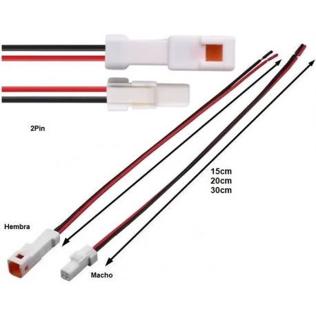 Conectores JST JWPF VSLE Cableado 2pin