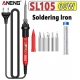 Soldador de temperatura ajustable 220V-60w SL105+accesorios