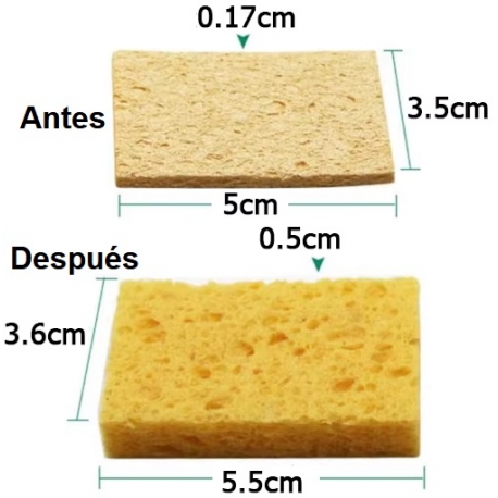  Esponja 56x36mm 
