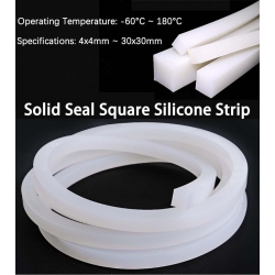 Tiras de sellado de silicona cuadradas