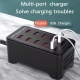 Multi Cargador USB de 10 salidas, 100w, 2.4A por salida
