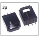 Conectores MX2.54 TJC8 3pin Recto