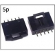 Conectores MX2.54 TJC8 5pin Recto