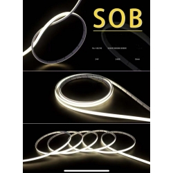 Tiras Flexibles IP65 de 240 Led Cob 2835 24v