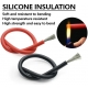 Cable Silicona Ultra Flexible Alta corriente y Temperatura