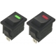Interruptor Rocker con Led independiente, 2 Posiciones
